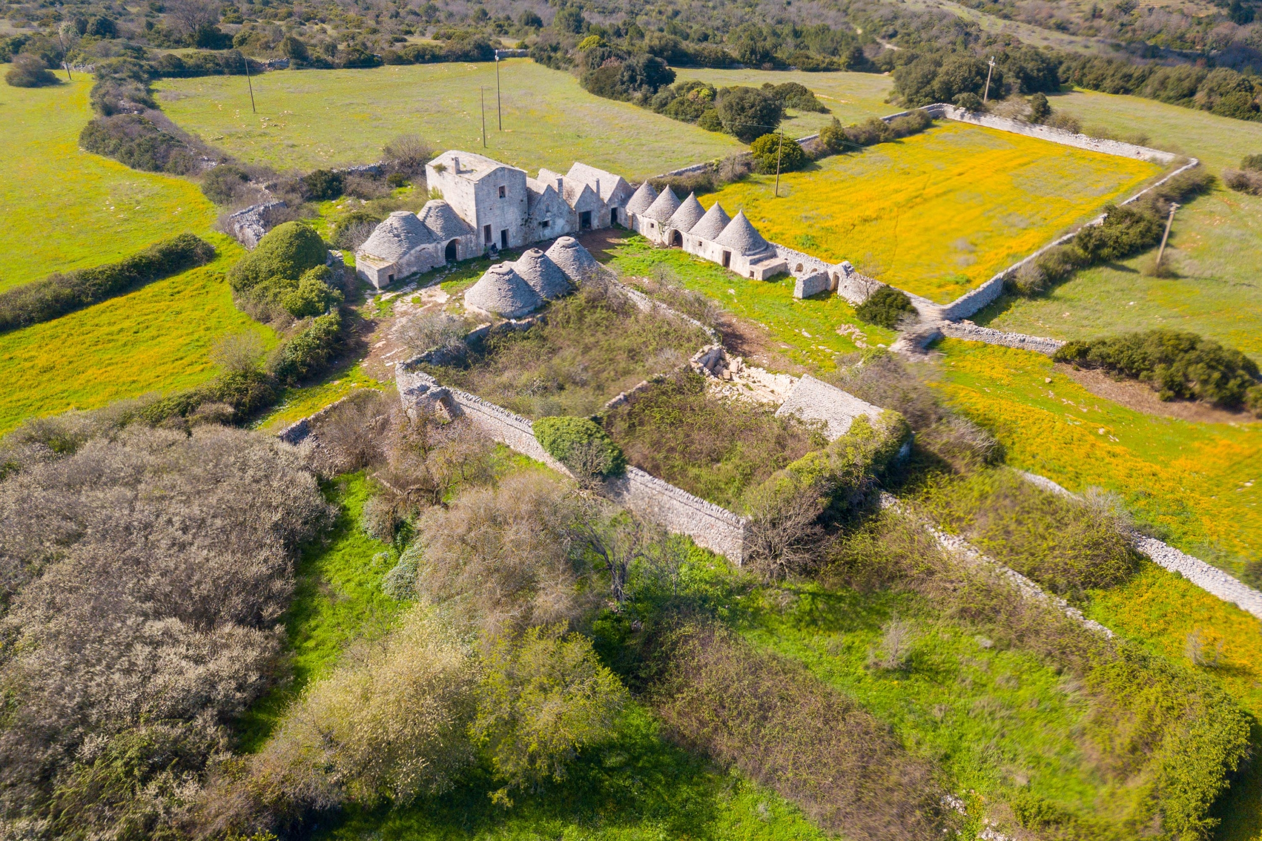 Antica Masseria Con Complesso Di Trulli A Martina Franca - Puglia