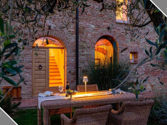 Luxury Apartment With Stunning Panoramic View In San Gimignano