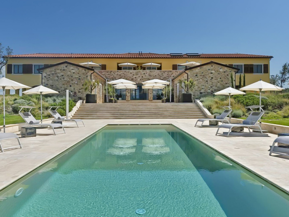 Azienda Agrituristica Di Lusso Con Vista Mare Sull'argentario