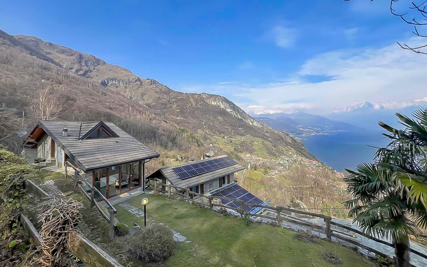 Chalet Con Giardino E Vista Lago