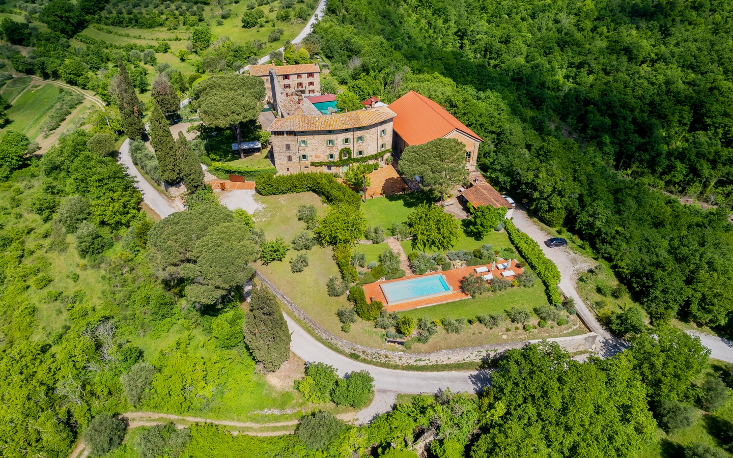 Incantevole Residenza Con Spa E Piscina Tra Le Colline Di Cortona