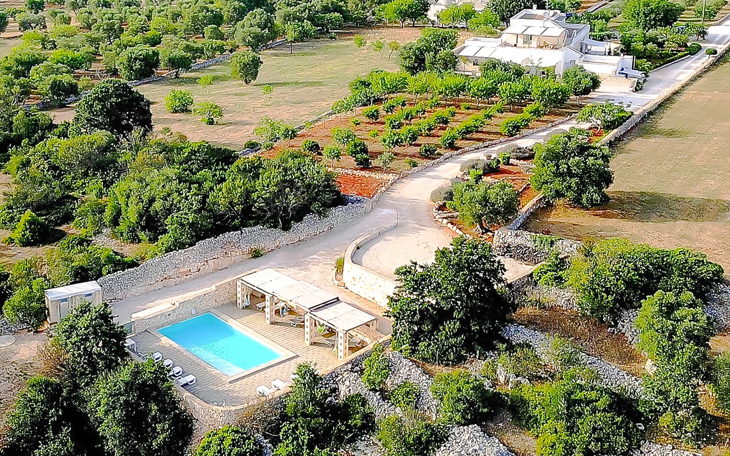 Masseria Panoramica Con Trulli A Cisternino