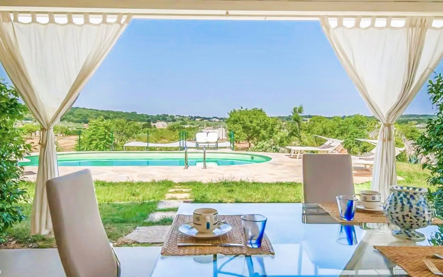 Prestigiosa Villa Paradise Con Piscina E Giardino Panoramico A Ceglie Messapica