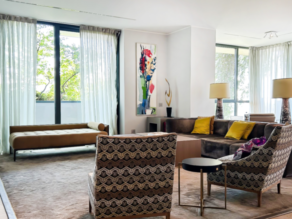 Prestigieus appartement met panoramische terrassen in het verticale bos