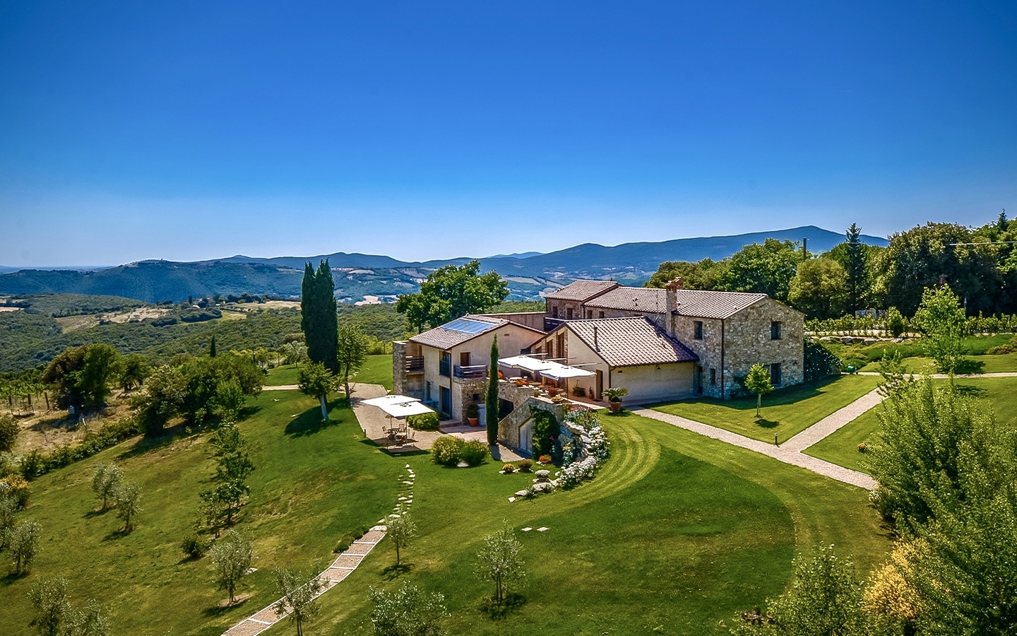 Exclusief huis met prachtige tuin en open uitzicht op het platteland van Grosseto