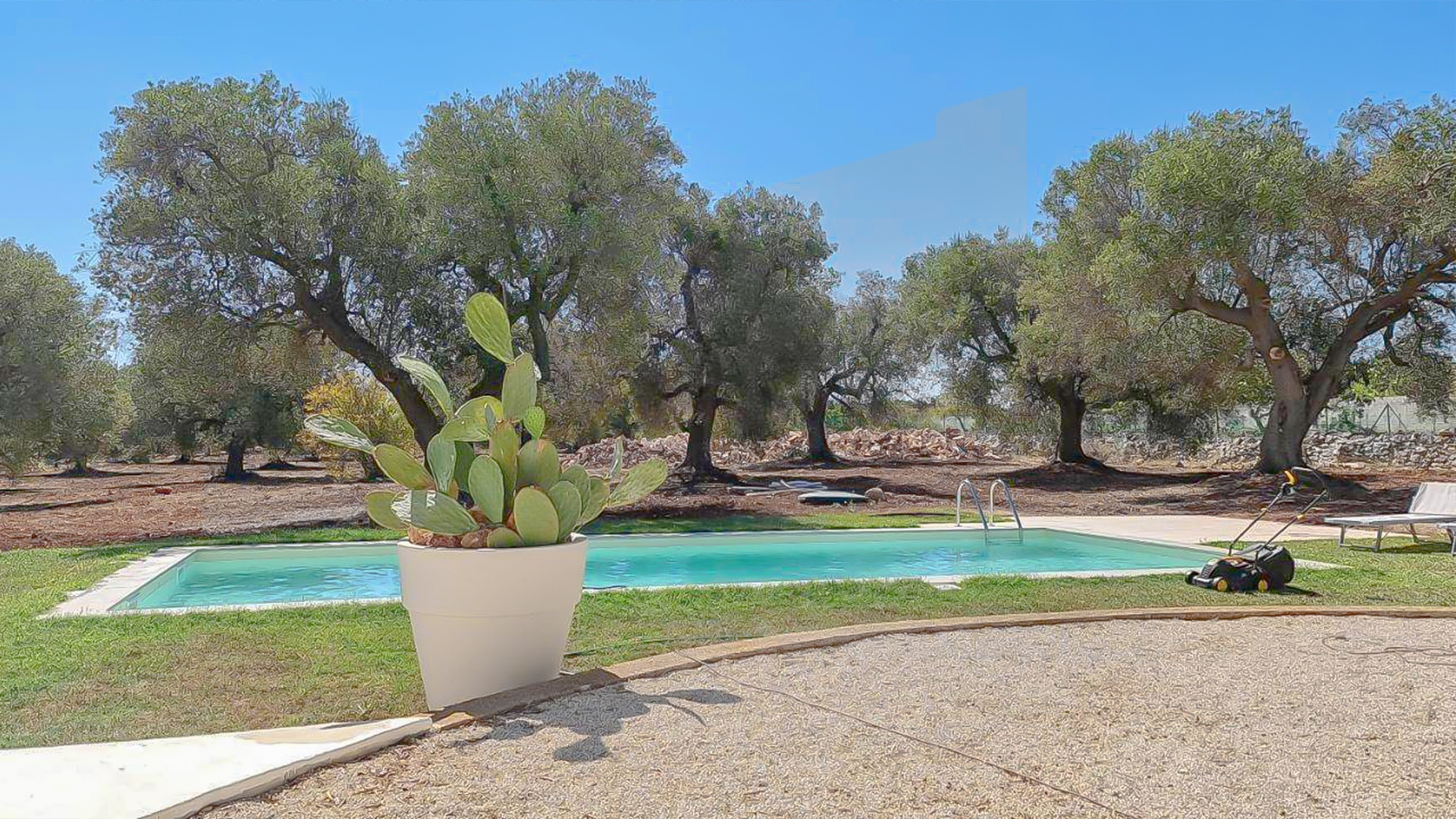 Splendida Villa Con Piscina A San Vito Dei Normanni