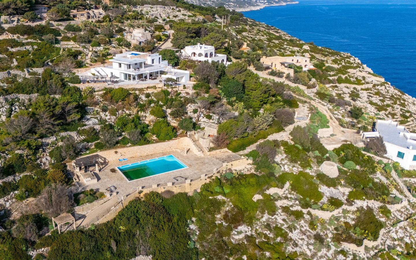 Stunning Villa With Pool By The Sea And Dependance In Santa Maria Di Leuca