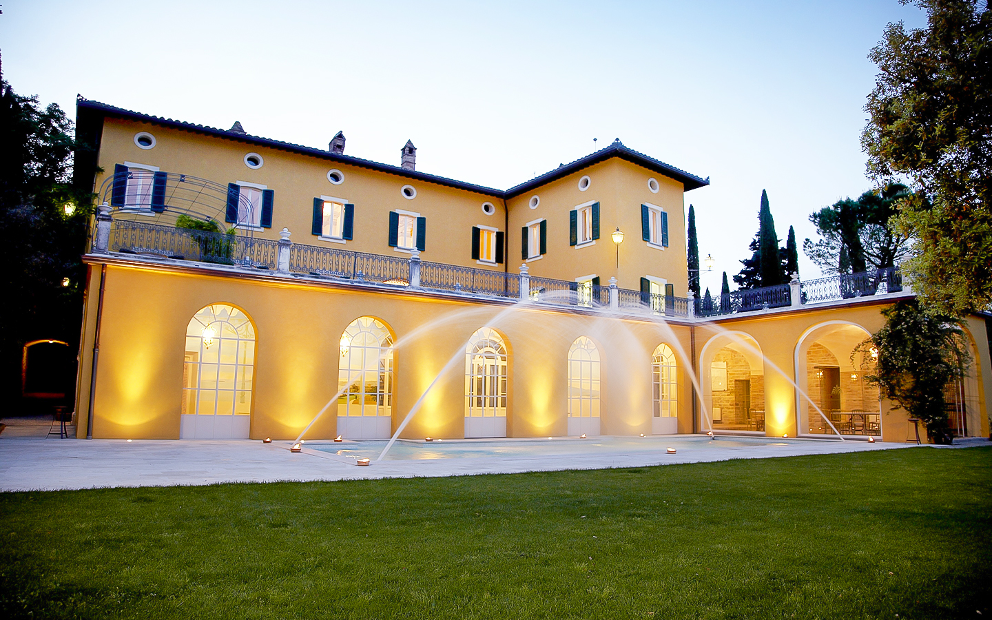 Prachtige villa met zwembad en land in Perugia