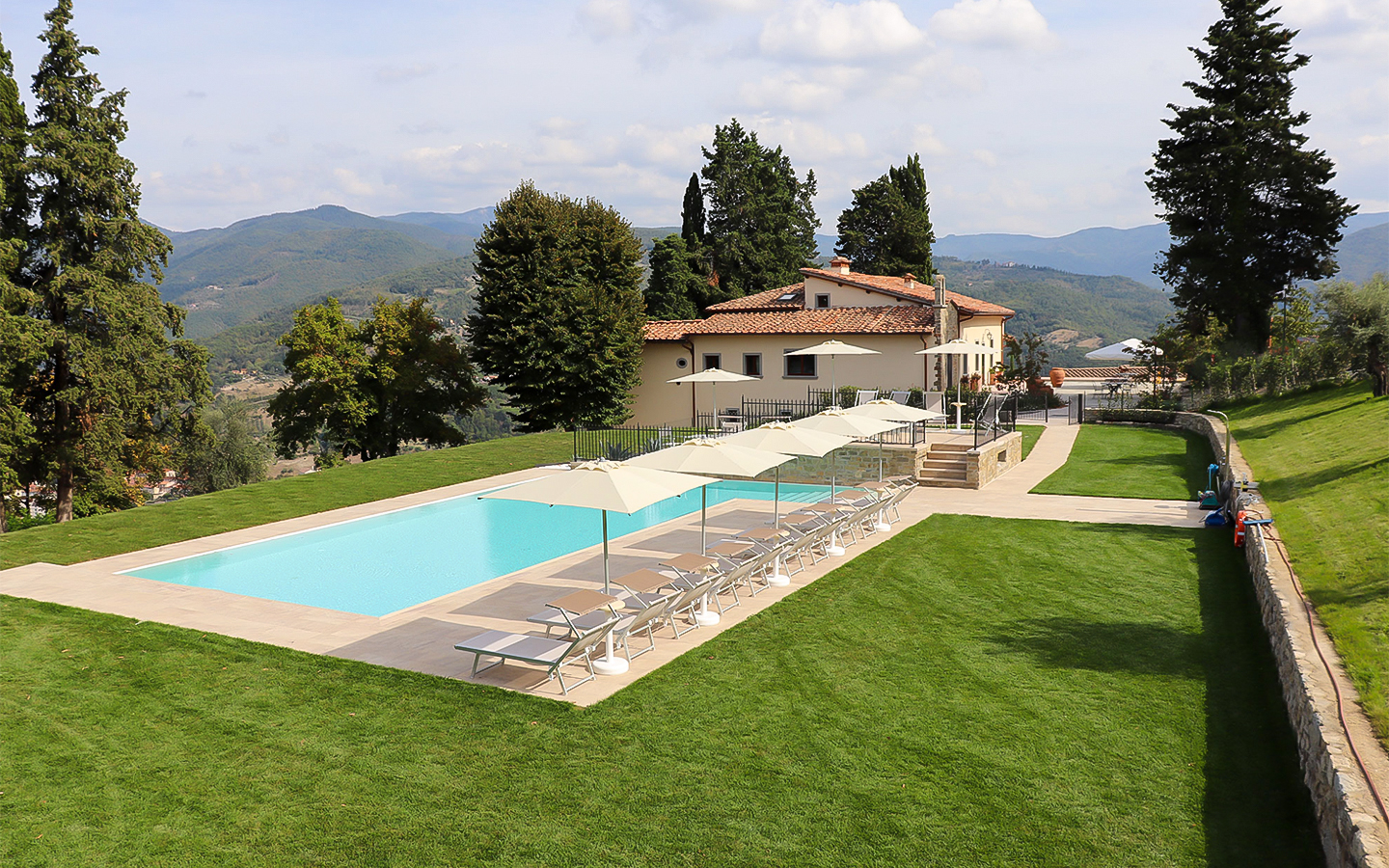 Prachtige historische villa herontwikkeld nabij Florence