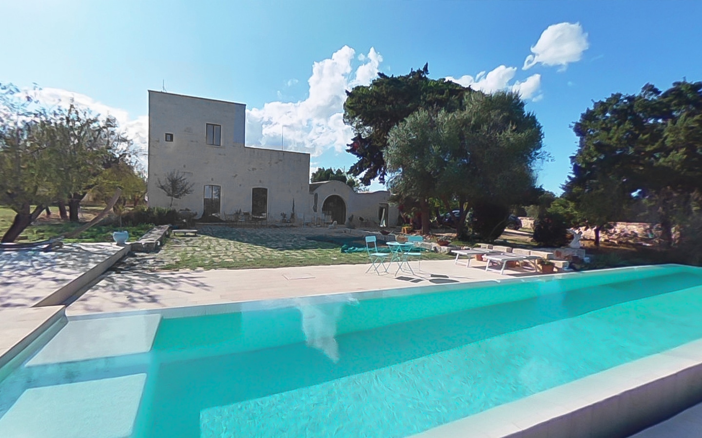 Sjarmerende gårdshus med basseng i Ostuni
