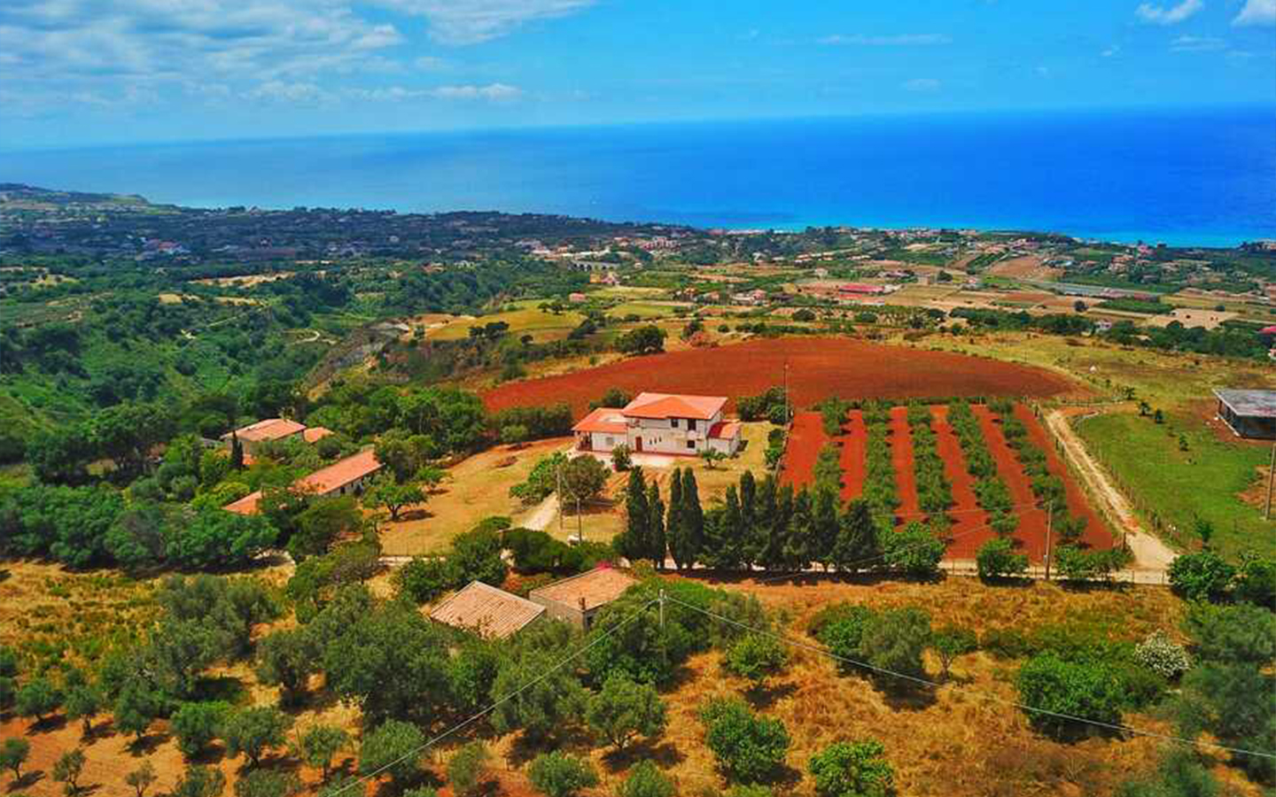 Villa mit Meerblick ein paar Kilometer von Tropea