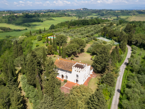 Villa Di Lusso Con Piscina E Campo Da Tennis - San Miniato