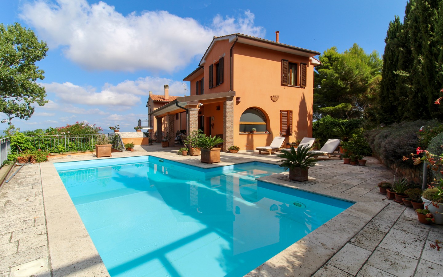 Villa Indipendente Con Vista Panoramica Sul Mare A Castellina Marittima