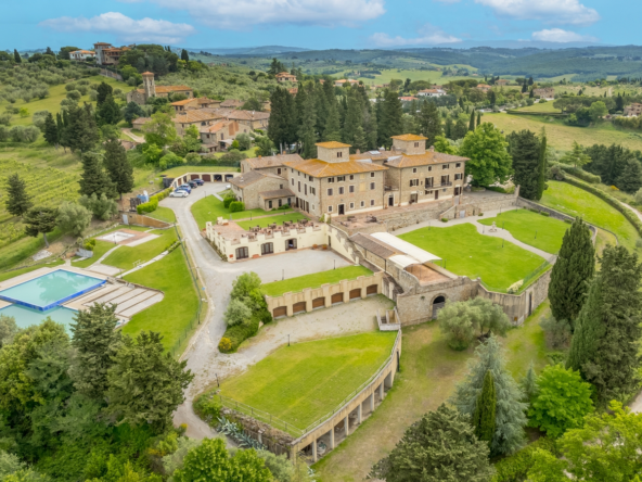 Historische panoramische villa midden in de Chianti heuvels
