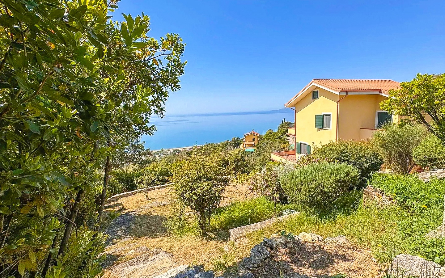 Villa Vista Mare Su Tre Livelli A Vibonati