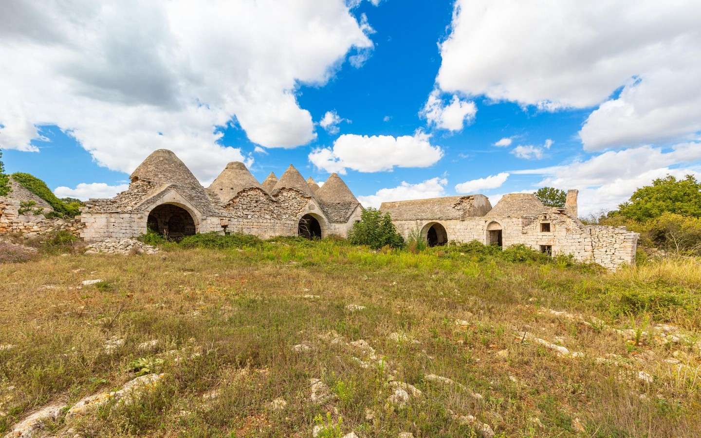 Oude masseria met 100 hectare grond in Ceglie Messapica - Apulië
