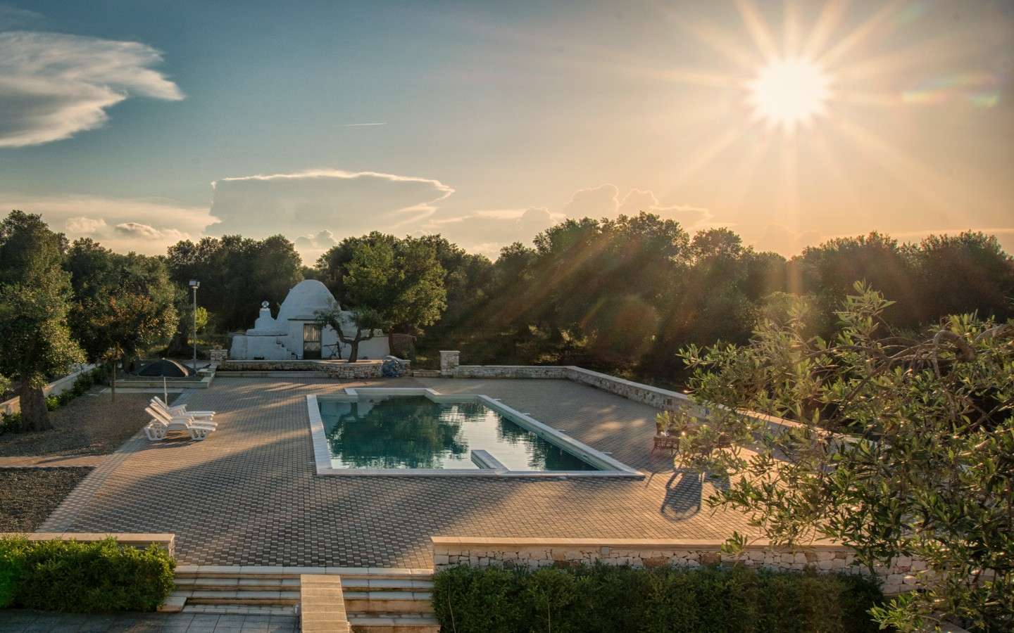 Casolare Di Nuova Costruzione Con Piscina
