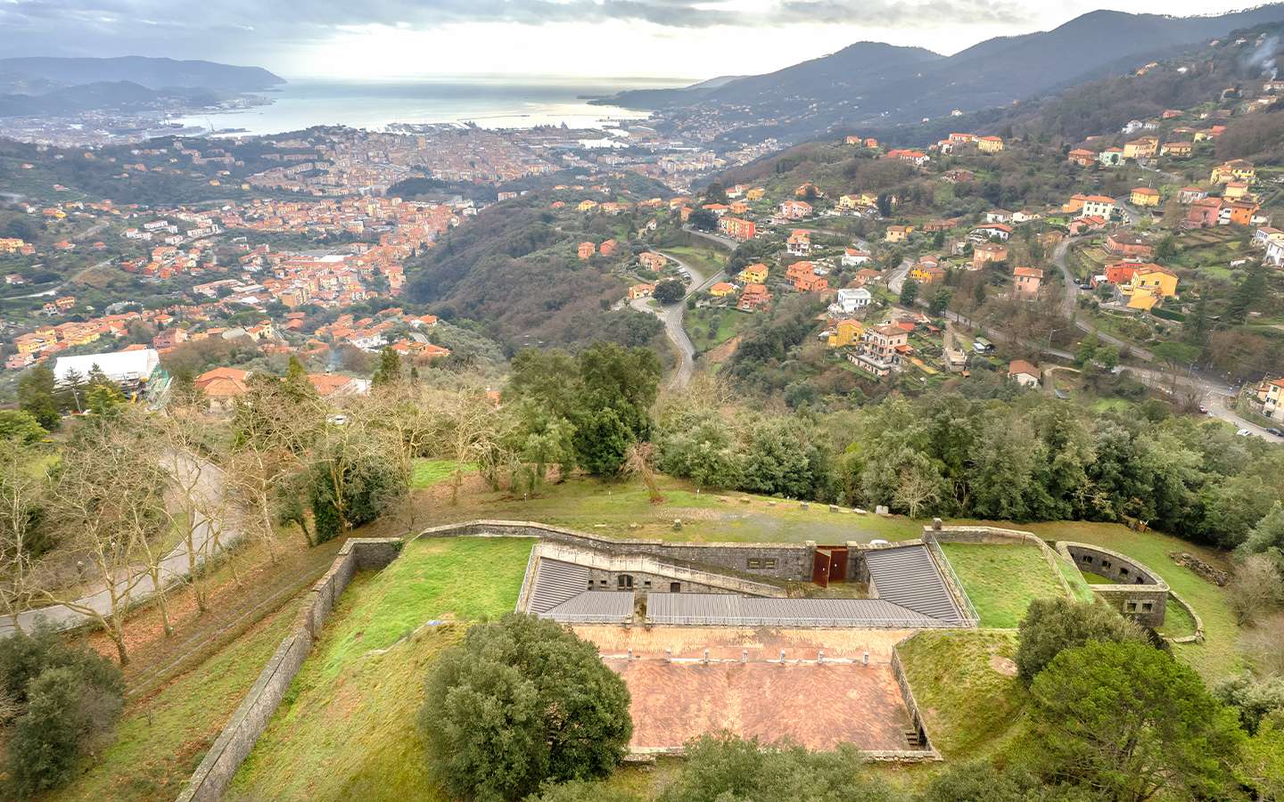 Historisch fort met uitzicht op de Golf - La Spezia