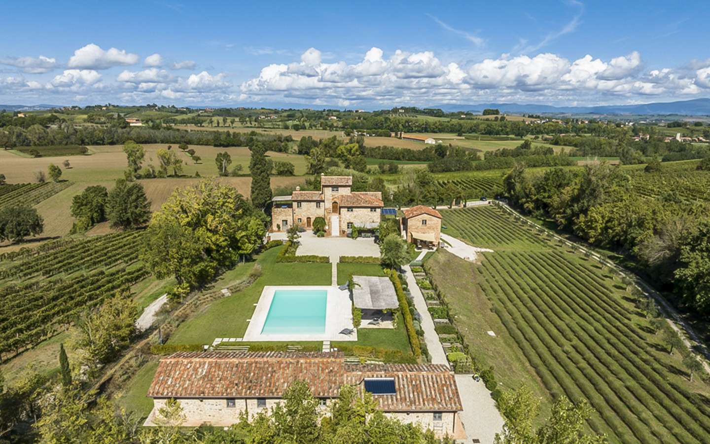 Wunderschönes Grundstück mit Blick auf Montepulciano