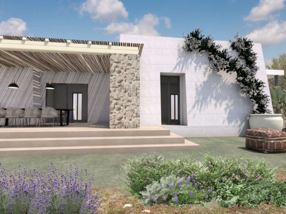 Grundstück mit Grundstück und Projekt für Villa mit Pool 5 km vom Meer entfernt - Macchie Veneri