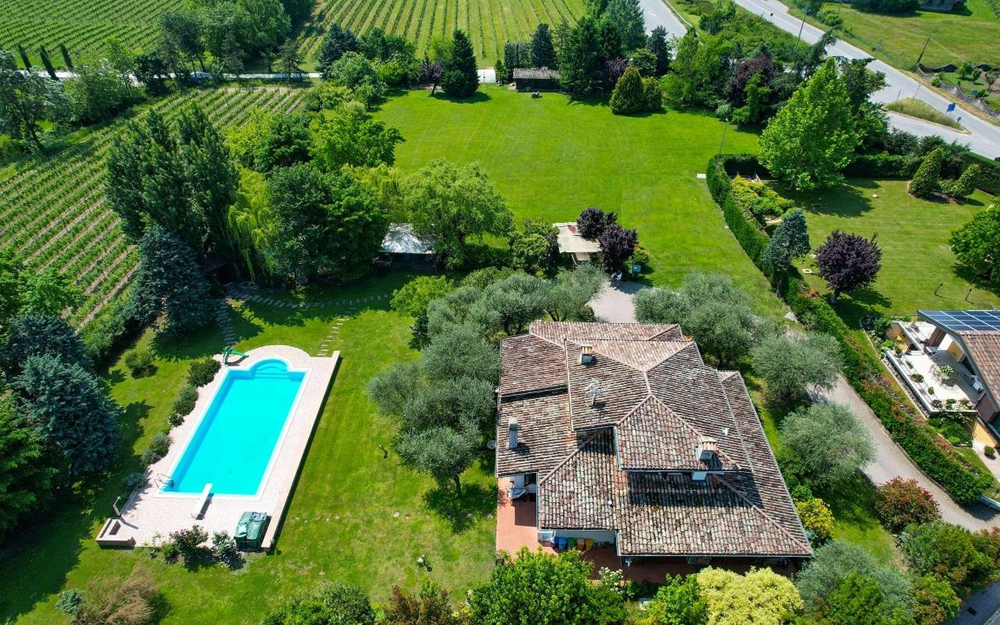 Villa med park og basseng i Sirmione
