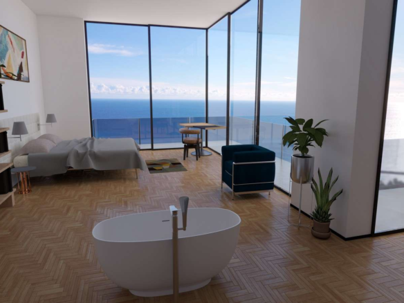 Villa Di Nuova Costruzione Con Piscina E Vista Panoramica A Ospedaletti