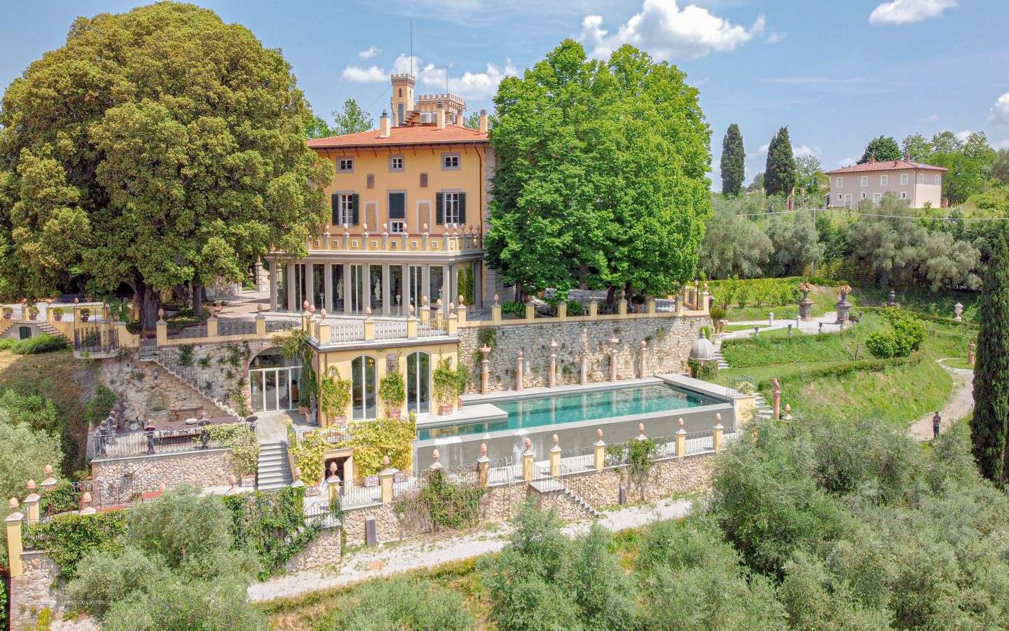Luxe historische villa met spa en zwembad - Crespina Lorenzana