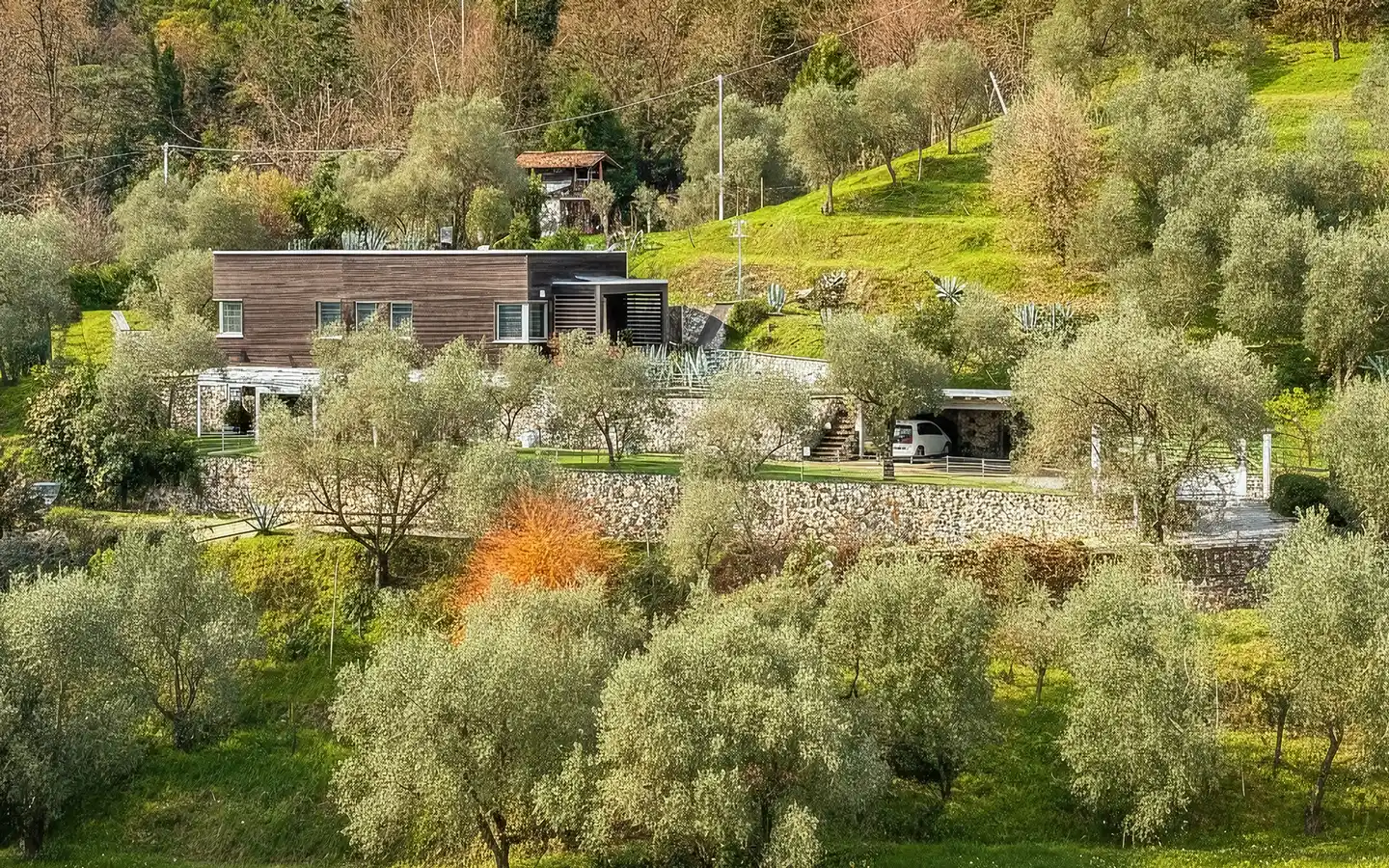 Hedendaagse villa omringd door natuur, op korte afstand van La Spezia en Lerici