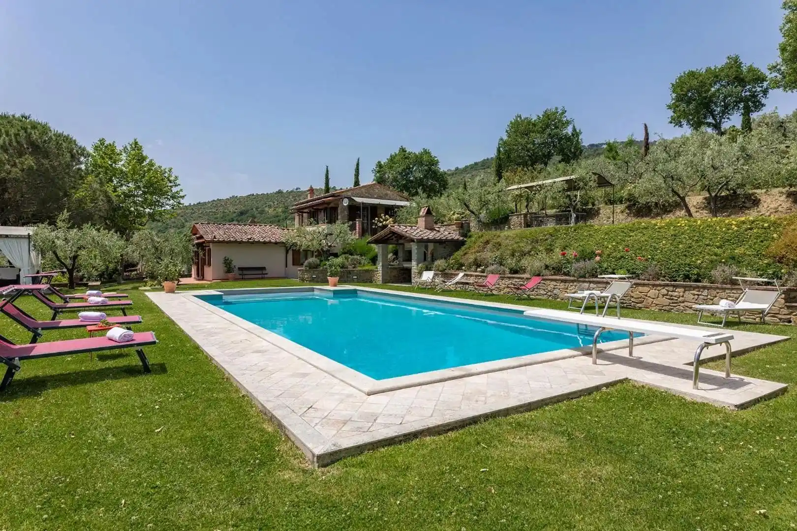 Ferme exclusive avec piscine et jardin dans le Val Di Chiana
