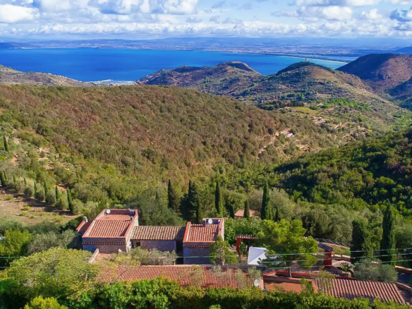 IB 806 Willa z panoramicznym widokiem Monte Argentario