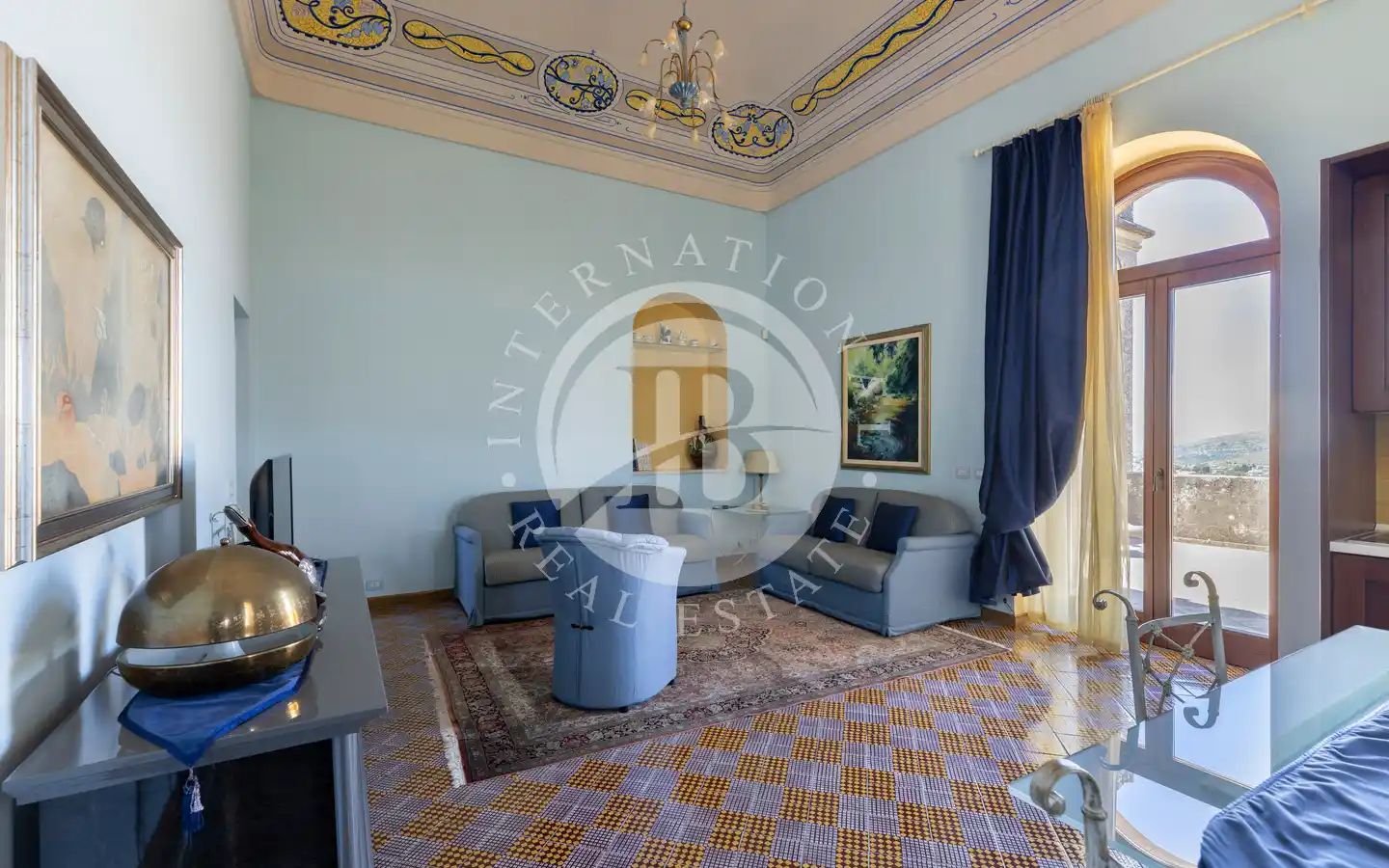 Historic Noble Residence with Park, Pool and Panoramic Views in Prestigious Baroque Noto