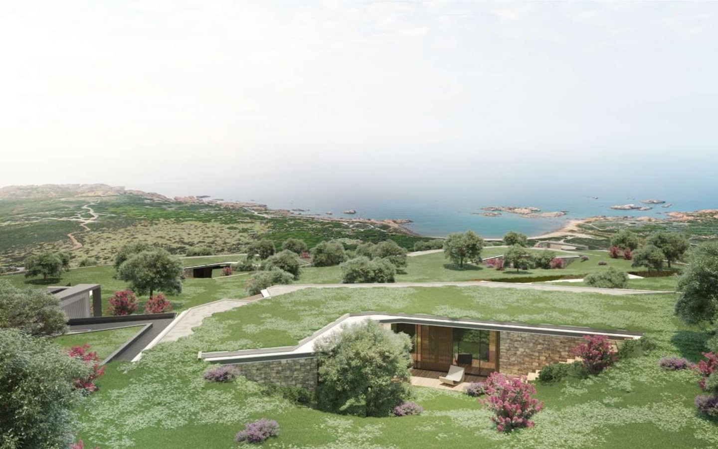 Newly Built Villas with Swimming Pool and Panoramic Views, Cannigione, Sardinia