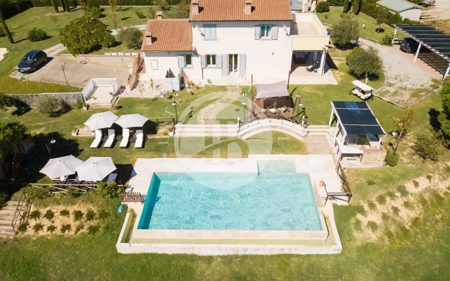 Splendida Villa Con Piscina A Cortona