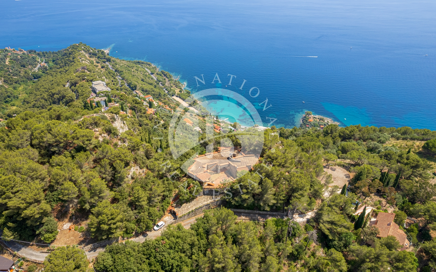 Esclusiva Proprietà Con Vista Panoramica Sulla Costa Azzurra, Mortola Superiore