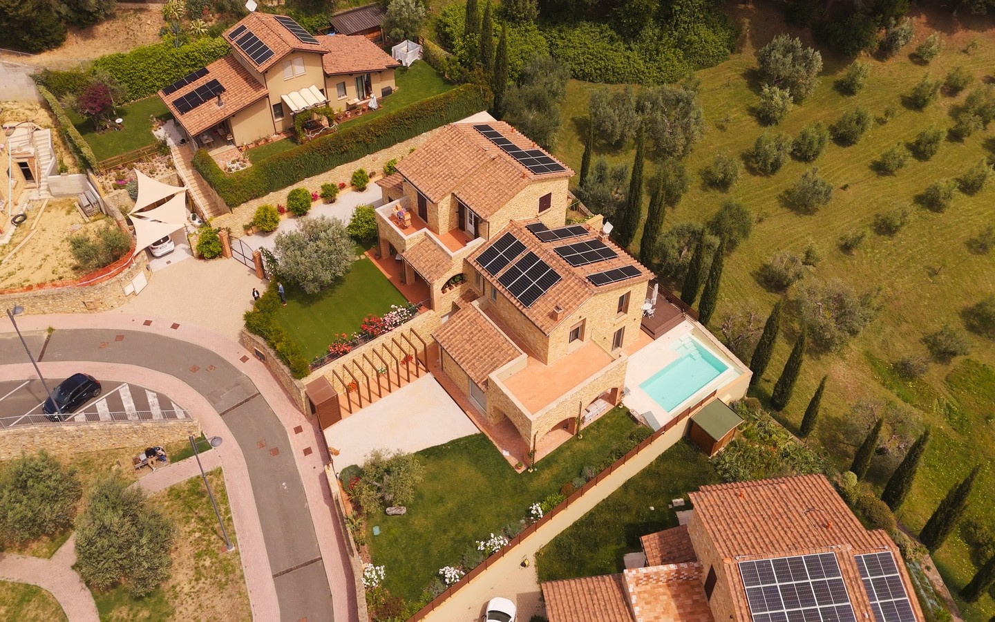 Villa Di Nuova Costruzione Con Vista Mare, Terrazze Panoramiche E Possibilità Di Piscina