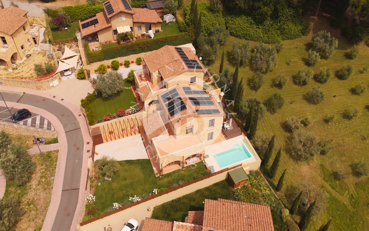 Villa Di Nuova Costruzione Con Vista Mare, Terrazze Panoramiche E Possibilità Di Piscina